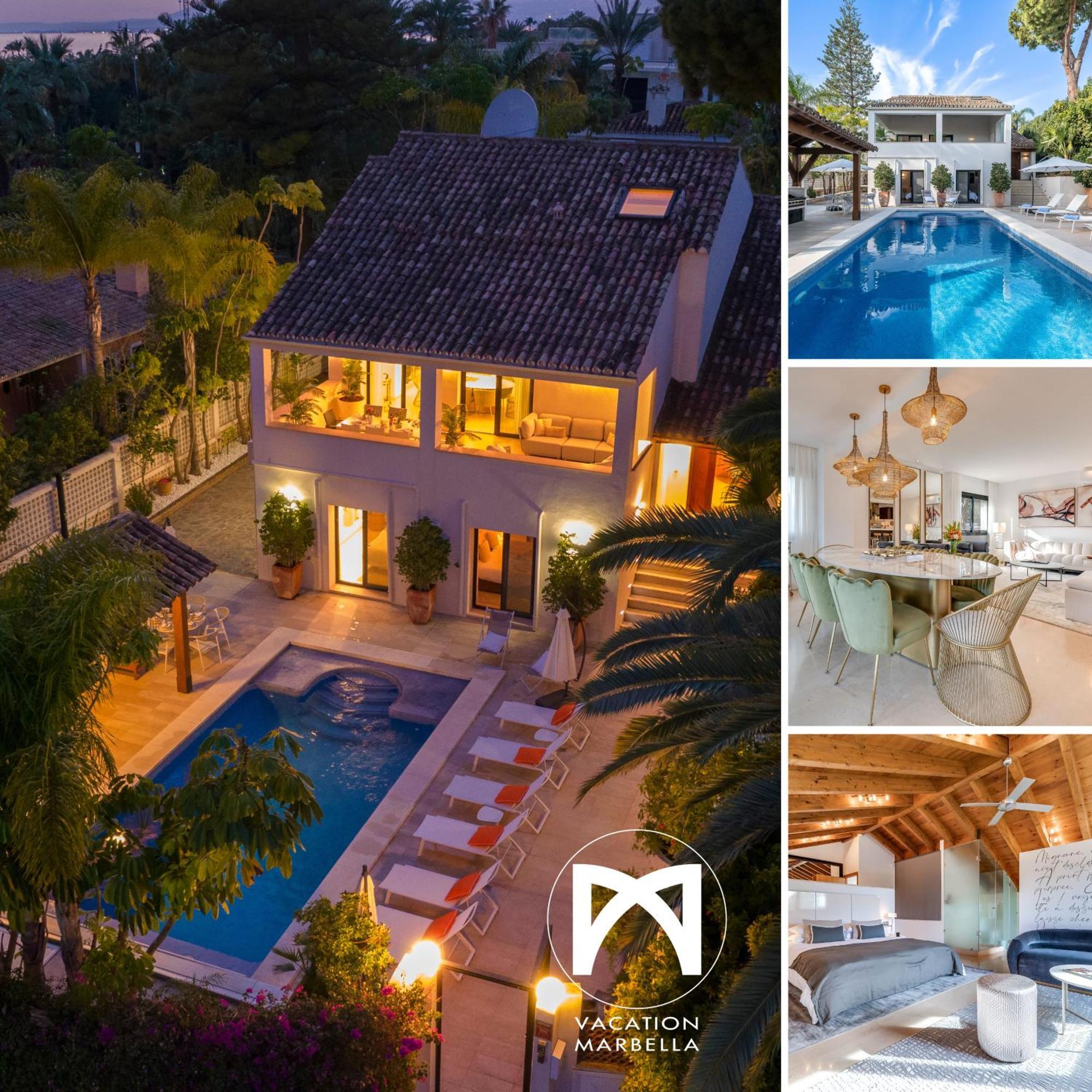 Vacation Marbella I Villa La Cabane, Prestige, Heated Pool, 300M To The Beach Eksteriør billede