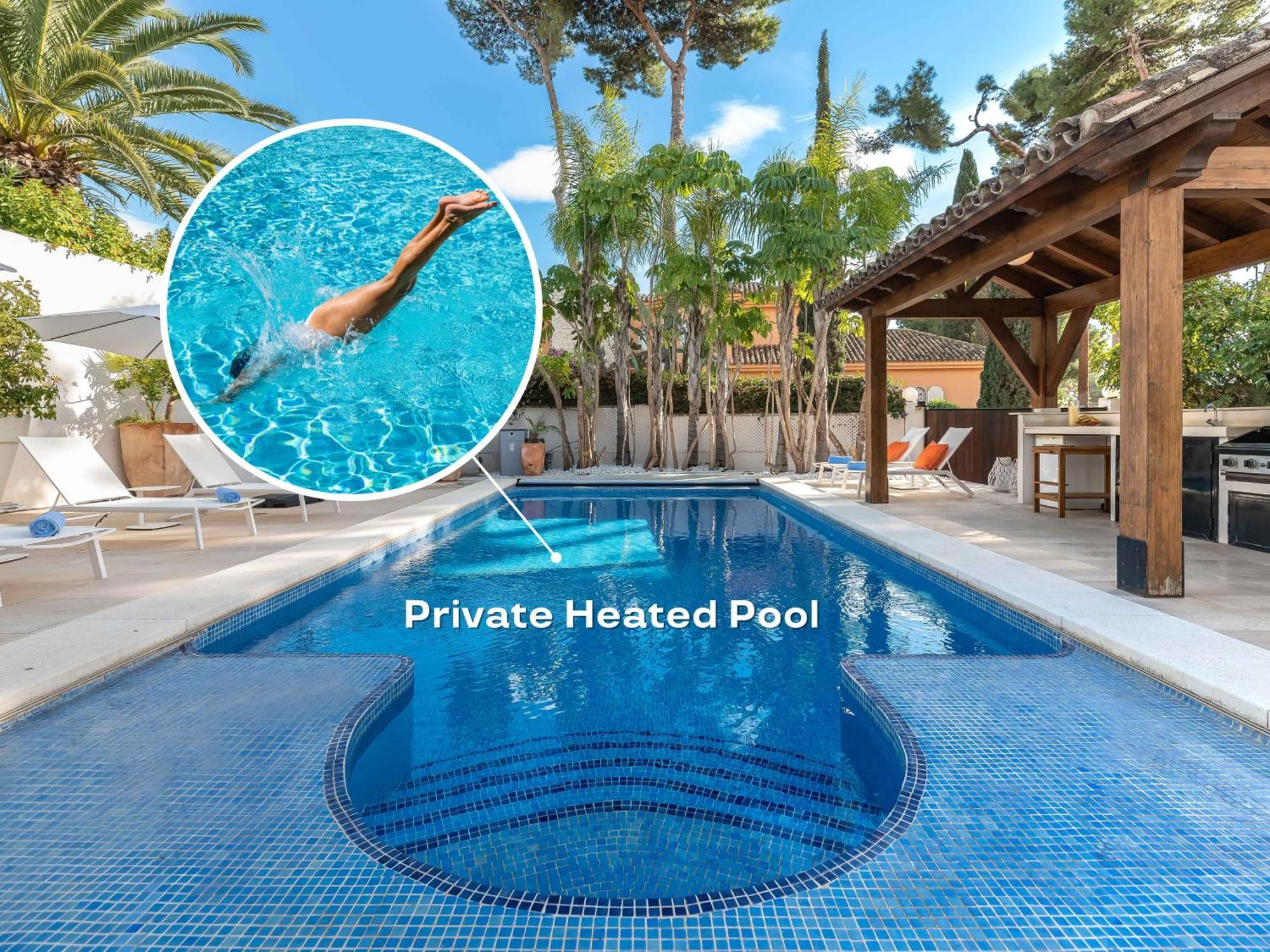 Vacation Marbella I Villa La Cabane, Prestige, Heated Pool, 300M To The Beach Eksteriør billede